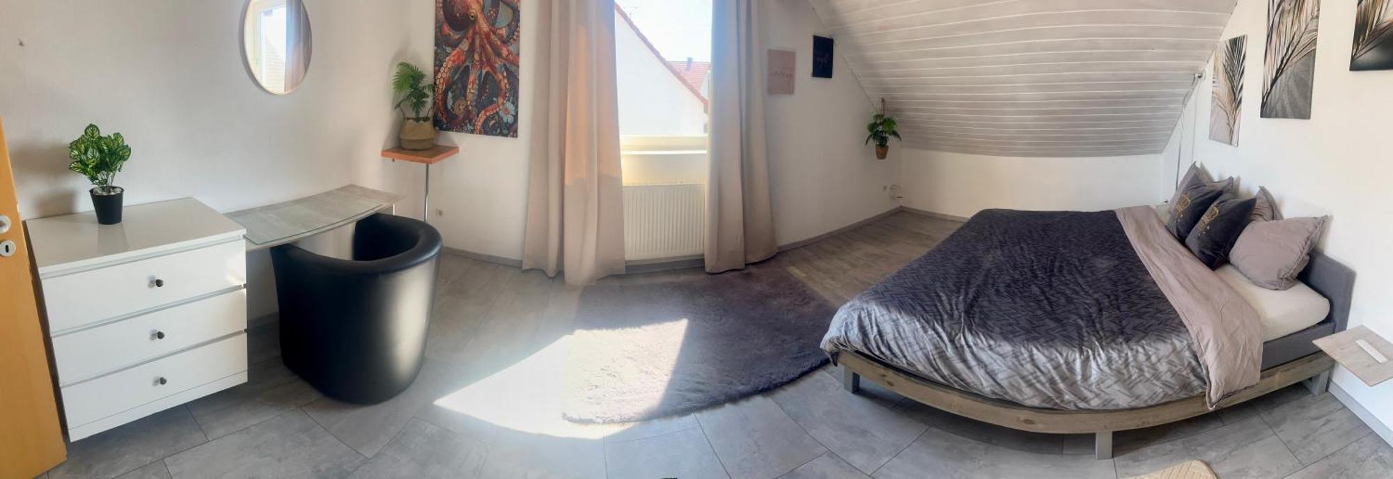 Modern Attic Apartment With Pool View Ac And Gym Hutschenhausen Zewnętrze zdjęcie